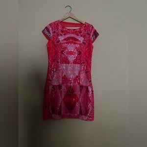 Pink Custo Barcelona mini Dress